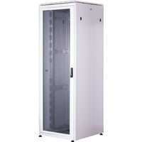 Digitus Netzwerkschrank Unique Serie - 800x800 mm (BxT), IT-Schrank hellgrau, 47 Höheneinheiten