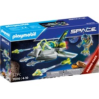 PLAYMOBIL 71370 Space Hightech Space-Drohne, Konstruktionsspielzeug 