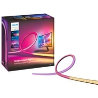 Philips HUE Play Gradient Lightstrip für PC (24-27"), LED-Streifen schwarz/weiß