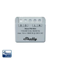 Shelly Shelly Wave PM Mini Z-Wave, Relais grau