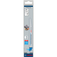 Bosch Professional PRO Thick Metal Demolition Säbelsägeblatt S 1130 CF, 25 Stück Länge 225mm