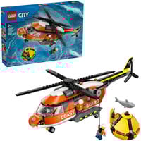 LEGO 60503 City Hubschrauber der Küstenwache, Konstruktionsspielzeug 