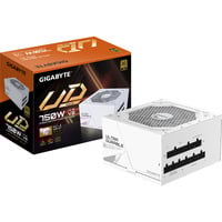 GIGABYTE GP-UD750GM PG5 ICE, PC-Netzteil weiß, 1x 12-Pin High Power GPU, 4x PCIe, Kabel-Management, 750 Watt