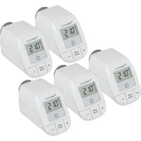 Homematic IP Smart Home Heizkörperthermostat Basic (HmIP-eTRV-B-2), Heizungsthermostat weiß, 5er Set