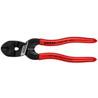 KNIPEX Kompakt-Bolzenschneider CoBolt S 71 01 160, Schneid-Zange rot, Länge 160mm