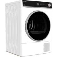SHARP KD-NHH8S8GW3-DE, Wärmepumpentrockner weiß