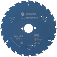 Bosch Professional EXPERT Construct Wood Kreissägeblatt, Ø 190mm, 24Z Bohrung 30mm, für Handkreissägen