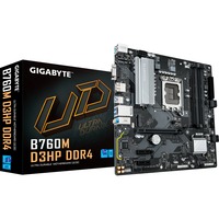 GIGABYTE B760M D3HP DDR4, Mainboard schwarz/grau