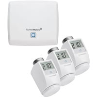 Homematic IP Smart Home Access Point (HMIP-HAP) & 3x Heizkörperthermostate eTRV (HmIP-eTRV-2), Set