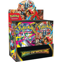 Pokémon-TCG: Mega-Entwicklung Booster Display, Sammelkarten