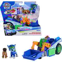 Spin Master Paw Patrol - Search & Rescue: Rockys Recycling-Fahrzeug mit 2 Figuren, Spielfahrzeug 