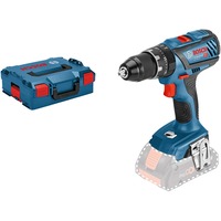 Bosch Akku-Schlagbohrschrauber GSB 18V-28 Professional solo, 18Volt blau/schwarz, ohne Akku und Ladegerät, in L-BOXX