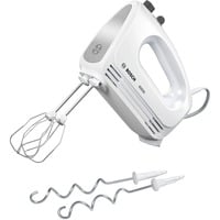 Bosch Home Handmixer CleverMixx MFQ24200 weiß/edelstahl, 400 Watt