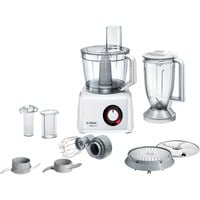 Bosch Home Kompakt-Küchenmaschine MultiTalent 8 weiß, 1.000 Watt
