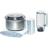 Bosch Home MUM6N21 universal plus Küchenmaschine weiß/silber, 1.000 Watt