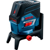 Bosch Kombilaser GCL 2-50 C Professional + RM2 (LBR), Kreuzlinienlaser blau/schwarz, rote Laserlinien, mit Halterung