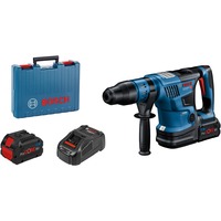 Bosch PRO Akku-Bohrhammer BITURBO GBH 18V-36 C Professional blau/schwarz, 2x Akku ProCORE18V 5,5Ah, Bluetooth Modul, im Koffer