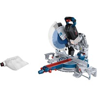 Bosch PRO Akku-Kapp-und Gehrungssäge BITURBO GCM 18V-305 GDC Professional solo, Kapp- und Gehrungssäge blau, Bluetooth Modul, ohne Akku und Ladegerät