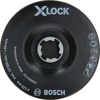 Bosch PRO Backing Pad, X-LOCK SCM Stützteller mit Mittelstift, Ø 125mm, Schleifteller für X-LOCK Winkelschleifer