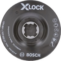 Bosch Professional PRO Backing Pad, X-LOCK SCM Stützteller mit Mittelstift, Ø 115mm, Schleifteller für X-LOCK Winkelschleifer