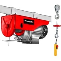 EINHELL Seilhebezug TC-EH 250, Seilwinde rot, 450 Watt