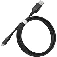 Otterbox USB 2.0 Kabel, USB-A Stecker > Micro-USB Stecker schwarz, 2 Meter