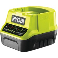 Ryobi 18 V ONE+ Schnellladegerät RC18120 grün/schwarz, Ladestrom 2,0A