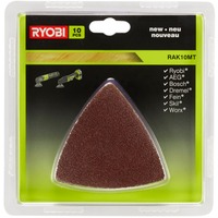 Ryobi Schleifblatt-Set RAK10MT, 10-teilig, für Multitool 