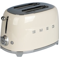 SMEG TSF01CREU, Toaster creme/edelstahl