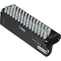 Wera Bit-Check 30 TX Universal 1, Bit-Satz TORX, 1/4", in Kunststoff-Klappbox