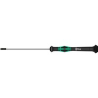 Wera Elektroniker-Kreuzschlitzschraubendreher 2050 schwarz/grün, PH 0