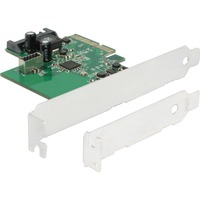 DeLOCK PCIe Karte > 1x int. USB 3.2 Gen 2 Key A 20 Pin, Schnittstellenkarte 