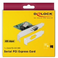 DeLOCK PCIe > 1 x Seriell RS-232, Adapter 