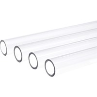 Alphacool Eisrohr 13/10mm PETG HardTube 80cm transparent, 4er Set