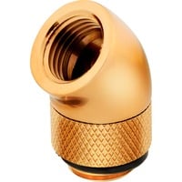 Corsair XF 45° Rotary Adapter Twin Pack, Verbindung gold, kompatibel mit CORSAIR XF Fittings