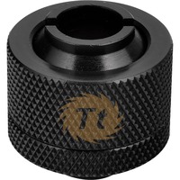 Thermaltake Pacific 1/2" IN x 5/8" OUT Compr., Verbindung schwarz, CL-W031-CA00BL-A
