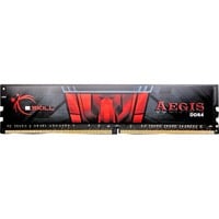 G.Skill DIMM 8 GB DDR4-2400 , Arbeitsspeicher F4-2400C15S-8GIS, Aegis, INTEL XMP