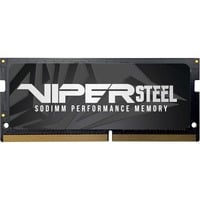 Patriot SO-DIMM 32 GB DDR4-2400 , Arbeitsspeicher grau, PVS432G240C5S, Viper Steel, INTEL XMP