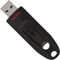 SanDisk Ultra 128 GB, USB-Stick schwarz/rot, USB-A 3.2 Gen 1
