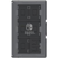 HORI Game Card Case 24, Aufbewahrung schwarz/transparent