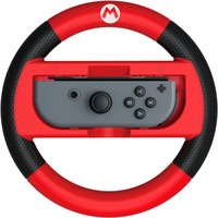 HORI Mario Kart 8 Deluxe Joy-Con Lenkrad Mario, Halterung rot/schwarz