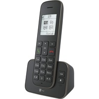 Telekom Sinus A 207, analoges Telefon schwarz, Anrufbeantworter
