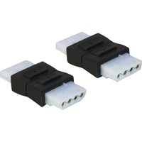 DeLOCK Adapter 4Pin 5,25" Buchse > Buchse schwarz