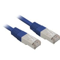Sharkoon Patchkabel RJ45 Cat.5e FTP blau, 3 Meter, Retail