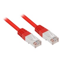 Sharkoon Patchkabel RJ45 Cat.5e SFTP rot, 10 Meter