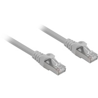 Sharkoon Patchkabel RJ45 Cat.6a SFTP grau, 20 Meter, LSOH (Halogenfrei)