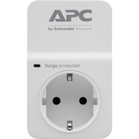APC Essential SurgeArrest PM1W-GR, Überspannungsschutz weiß, mit Netzfilter