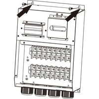 BlueWalker PowerWalker Wartungs-Bypassschalter Terminal block 3/3 MBS 30K für Wandmontage