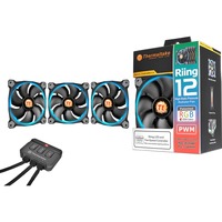Thermaltake Riing 12 LED RGB, Gehäuselüfter 3er Set, 120 mm