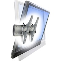 Ergotron Tilting Wallmount Medium Display, Wandhalterung silber